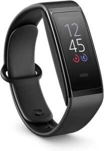 Glorious Techs Amazon Halo View fitness tracker, with color display for at-a-glance access to heart rate, activity, and sleep tracking – Active Black – Medium/Large