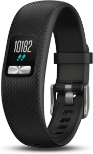 Garmin vívofit 4 activity tracker with 1+ year battery life and color display. Small/Medium, Black. 010-01847-00, 0.61 inches Glorious Techs