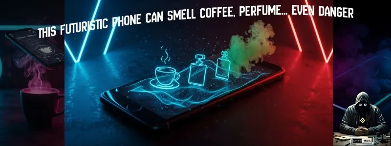 This Futuristic Phone Can SMELL Coffee, Perfume… Even Danger